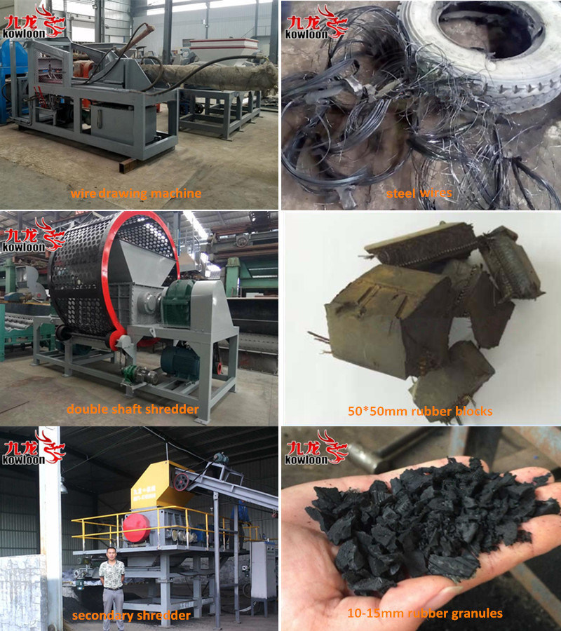 Important Environmental Protection Crusher Tyre Recycling Crusher