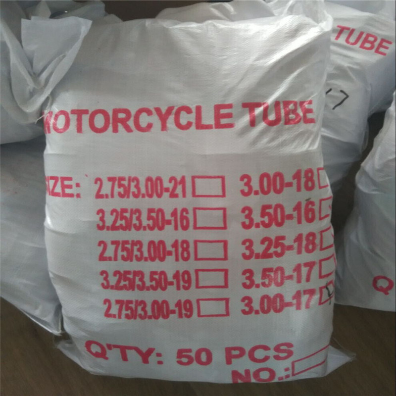 ISO 9001; 2008 Certificated Motorcycle Natural Butyl Inner Tube 3.50-17 110/90-17for Motorcycle Tyre