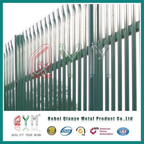 Welded Wire Mesh Palisade Fencing/ Security Metal Picket Palisade Fence