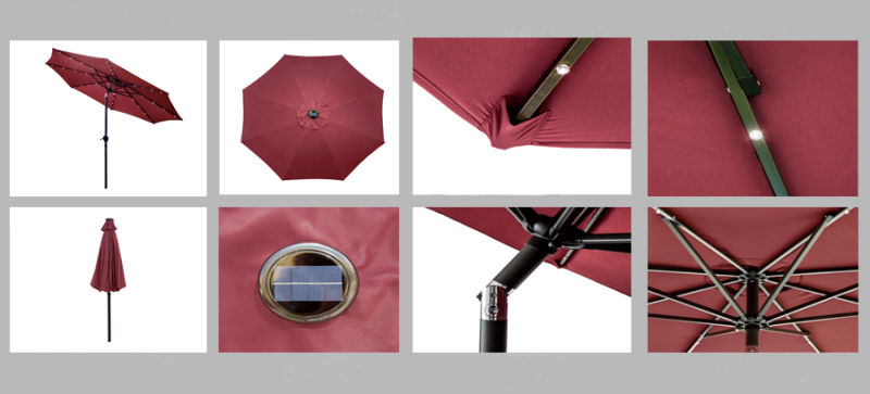 Crank Hand Umbrella/ Outdoor Garden Umbrella