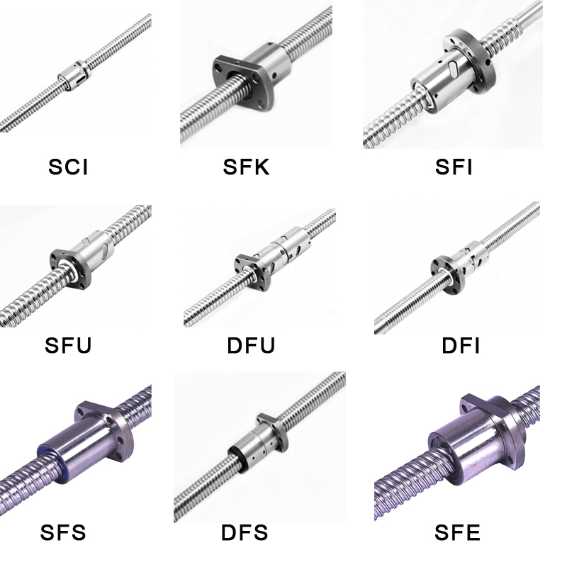 Low Price Ballscrew Sfu2005 with Flange Nut