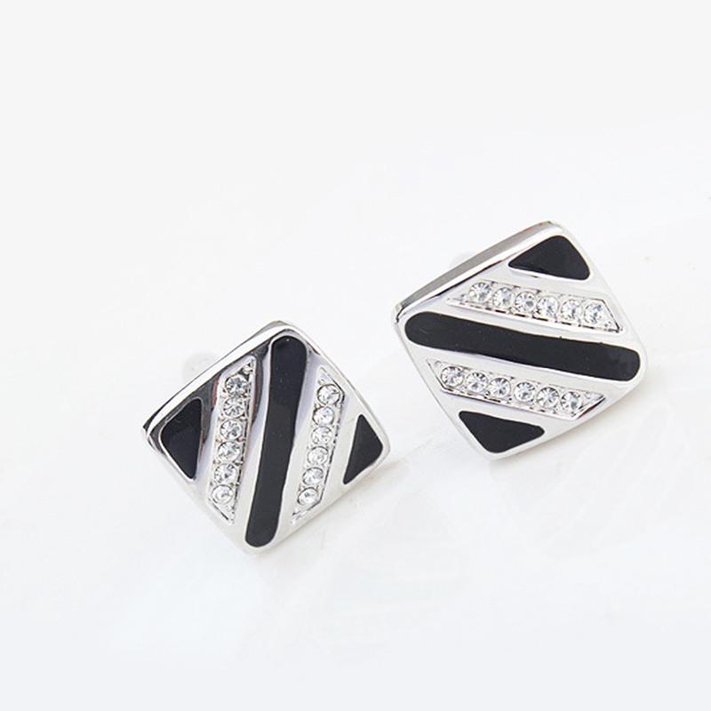 Business Gift Decoration Stainless Steel Man Fashion Cufflinks