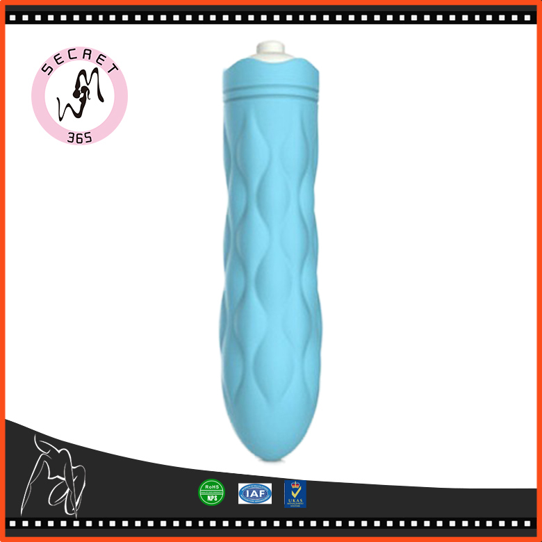 Embossed Vibrating Clit Massager AV Wand Silicone G-Spot Sex Toys