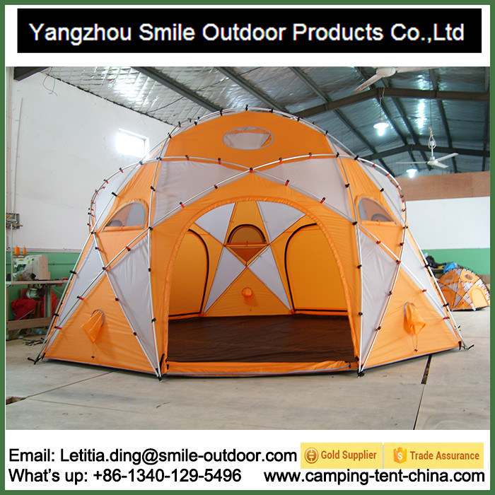 Large Outdoor Rain Cover Camping Family Big Dome Sphere Tent