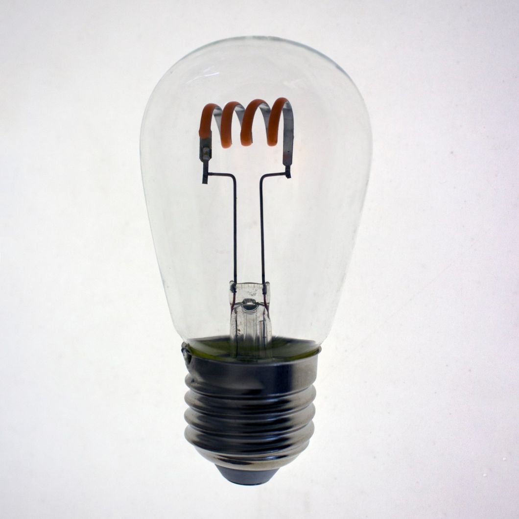 E27 New Spiral Filament LED Lamp Light Bulb