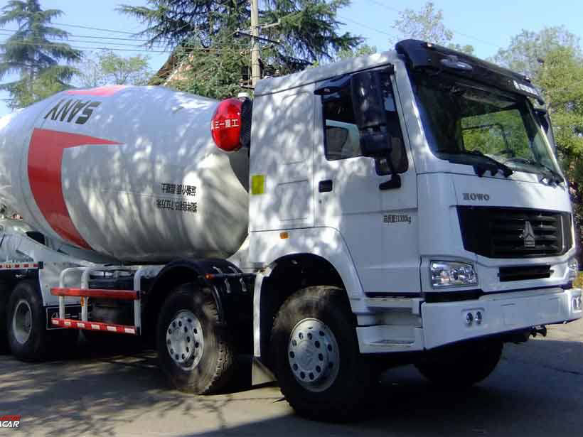 Sany Sy412c-8 12 Cubic Meters Mobile Concrete Mixer Truck Prices