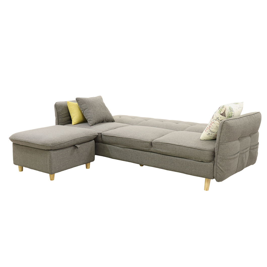 3 Seater Fabric Sofa with Chaise