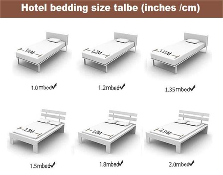 Yrf King Size Hotel Bedding Sets Latest Style 100% Cotton Hotel Linen