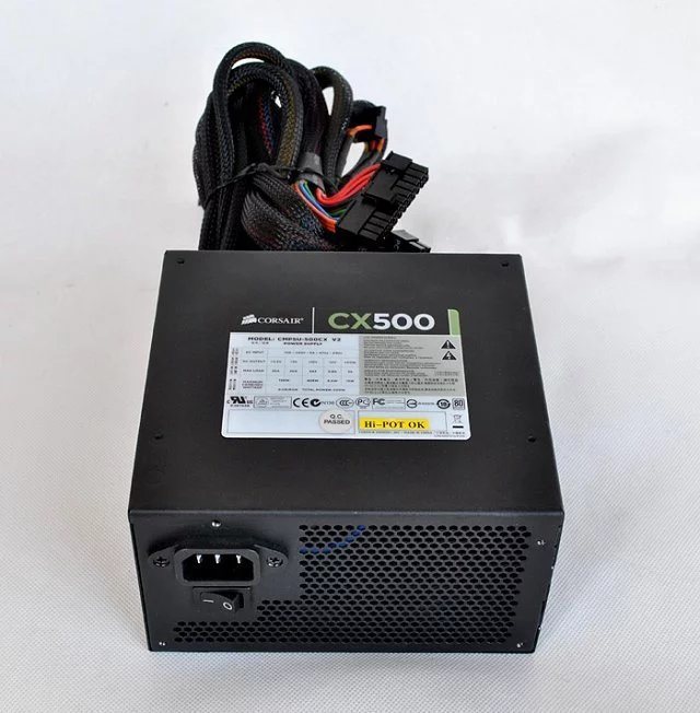 Modular ATX Power Supply 500W PC Constant Current Power for Computer