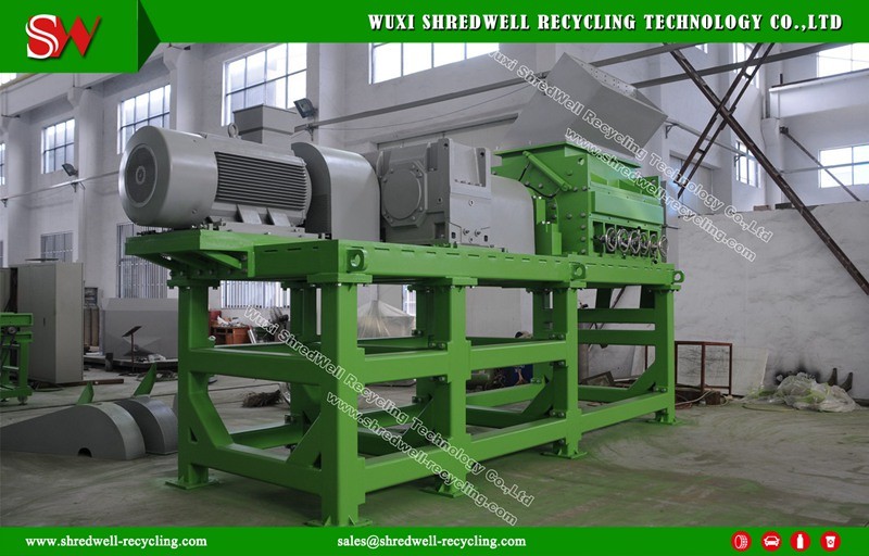 Wire-Free Rubber Mulch Making Machine for Waste/Scrap/Used Tire Recycling