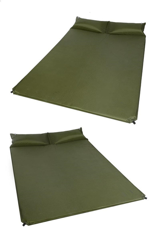 Inflatible Military Green Tactical Outdoor Camping Travelling Water-Proof Thermal Foam Mat