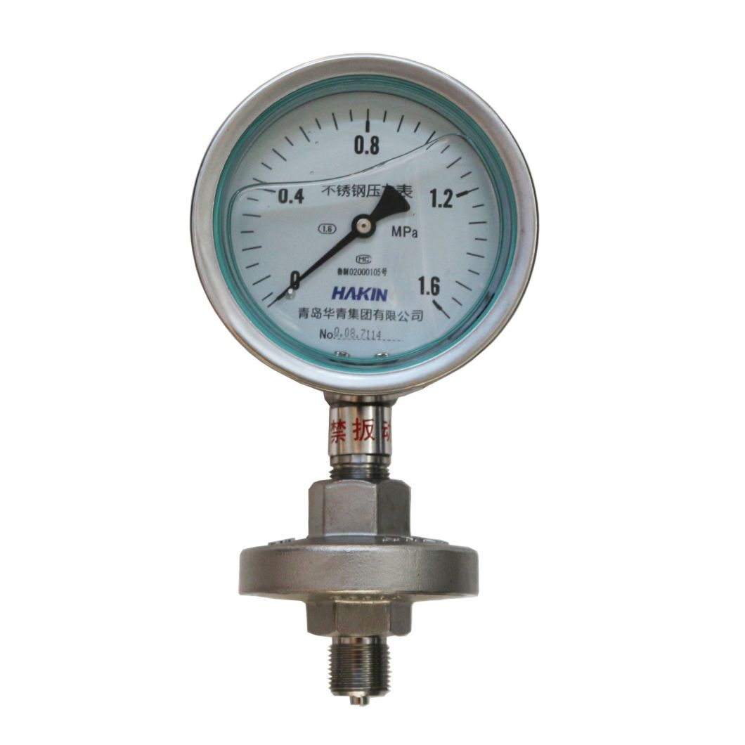 40mm Axial Connection Pressure Gauge Manometer with High Quality