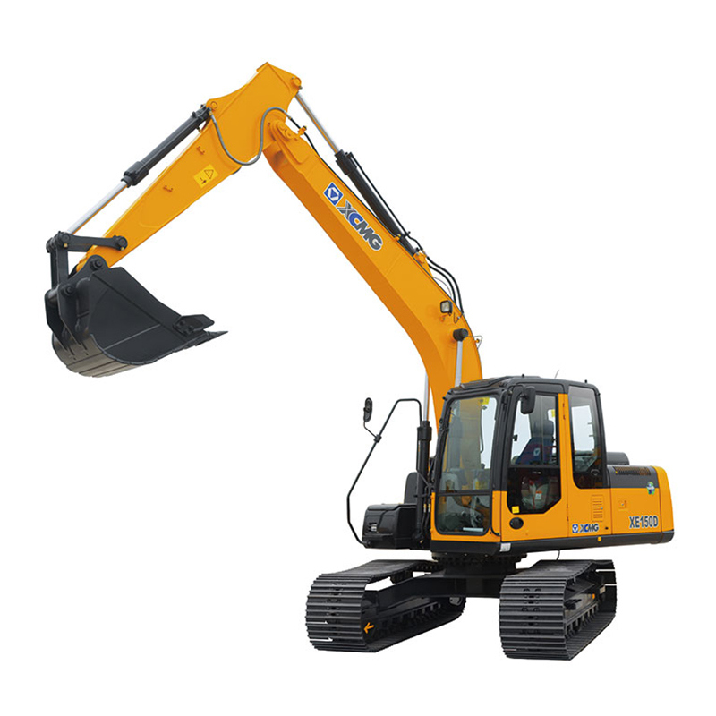 XCMG Bucket Excavator Xe150W 15ton Mini Crawler Excavator for Sale