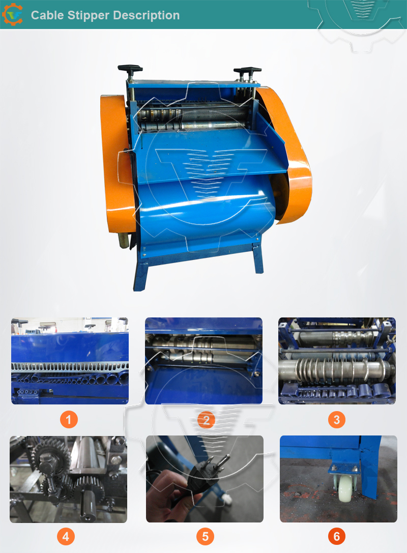 Cheap Copper Cable Wire Stripping Machine for Sale