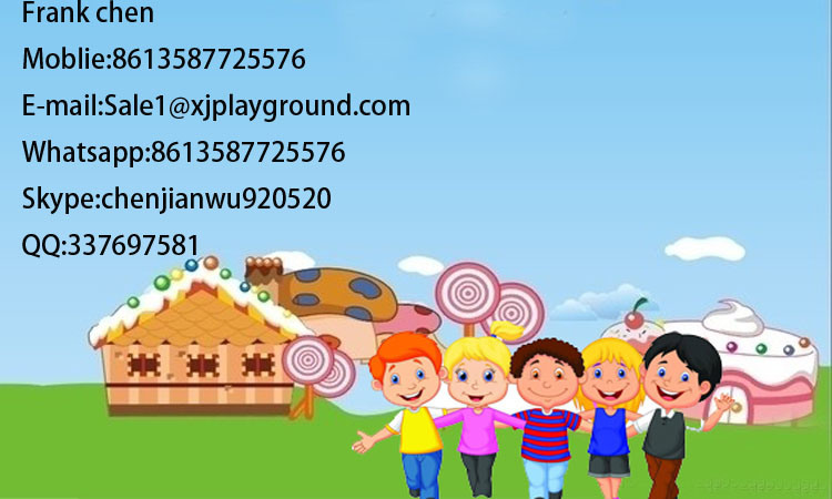 Kids Outdoor Playground Plastic Playhouse with Slide and Swing