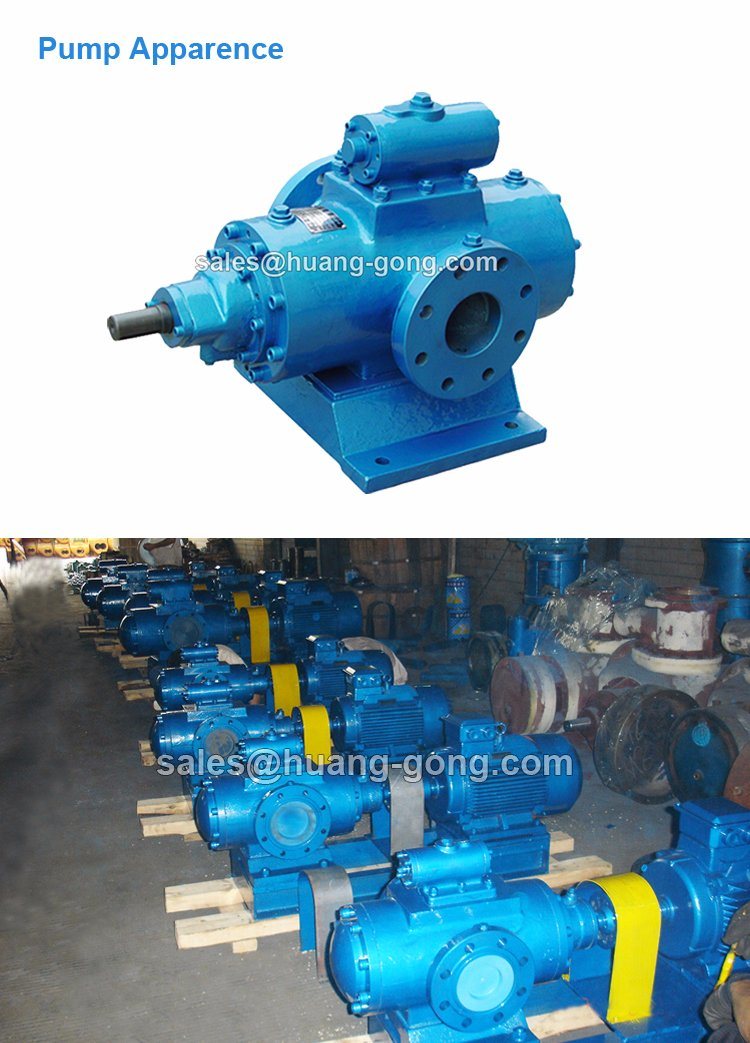 Sn High Pressure Three Screw Fuel Oil Pump