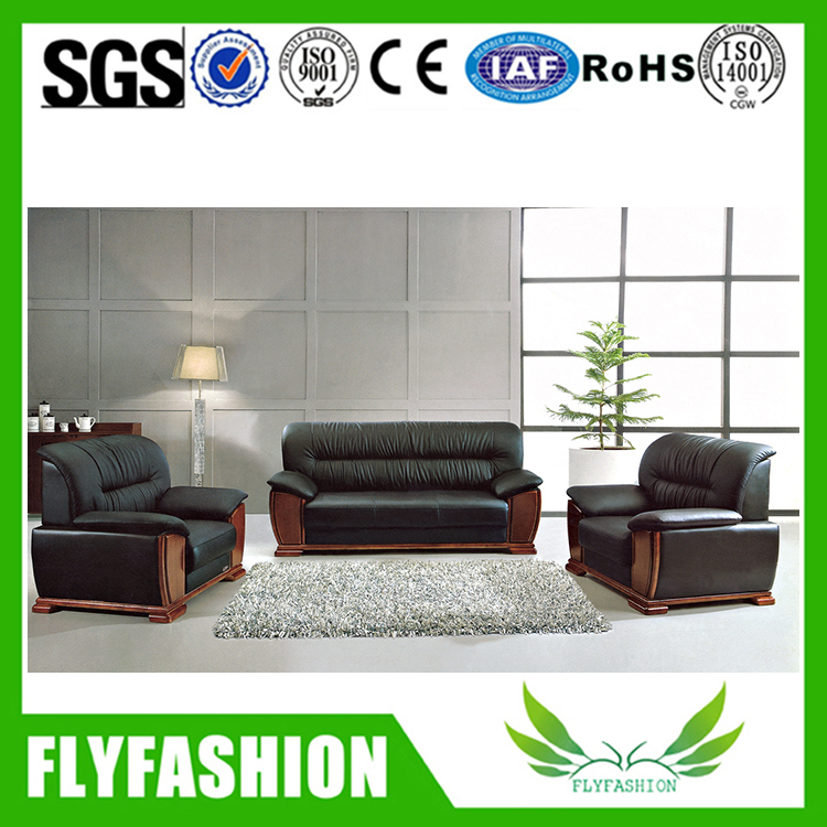 Tradictional Design Commercail Furniture Genuine Office Sofa (OF-04)