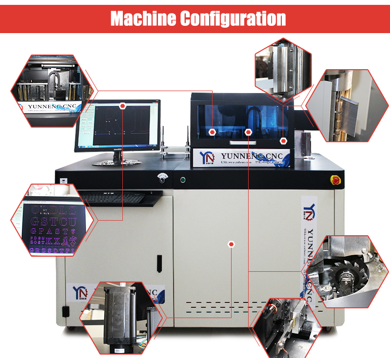 New CNC Metal Channel Letter Bending Machine with 160mm Width