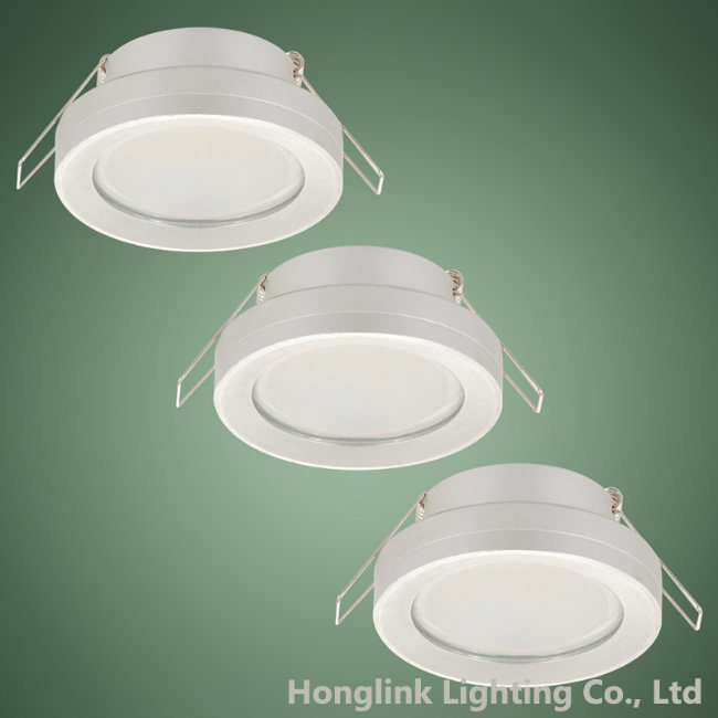 IP65 Aluminum GU10 MR16 Halogen or LED Fixed Recessed Bathroom Downlight