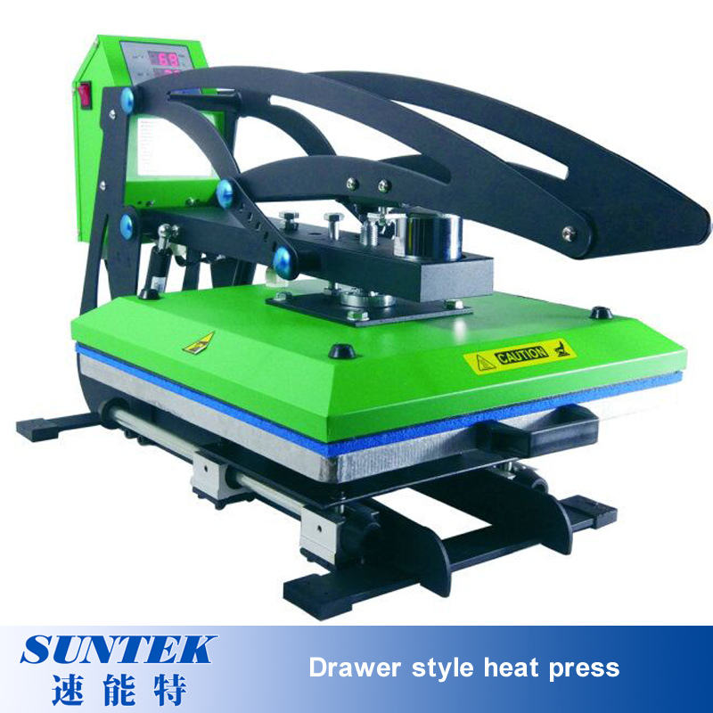 New Drawer E-Magnet Auto-Open Manual High Pressuret-Shirt Heat Press