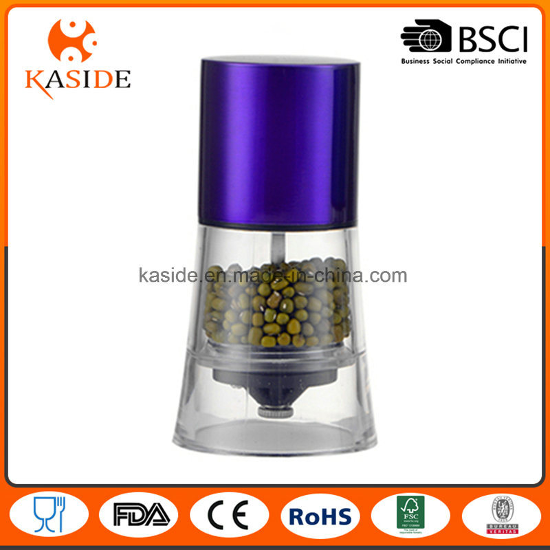 Color Painting Manual Operate Ceramic Salt Pepper Mill