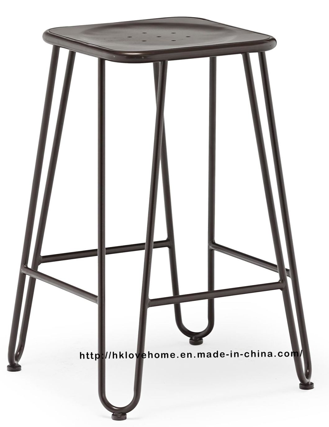 Replica Restaurant Leisure Coffee Metal Outdoor Dining Counter Bar Stools