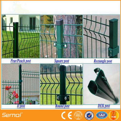 High Quality Cheap PVC Coated Welded Wire Mesh Triangle Fence