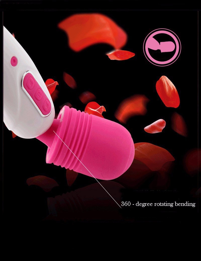 7 Speed Rechargeable Magic Wand Powerful Body Massager Clitoral Vibrator AV Vibrators Adult Sex Toys for Couples Sex Products