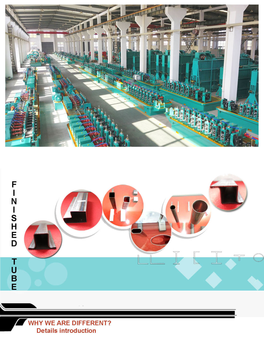 ERW Welded Square Tube Making Machine