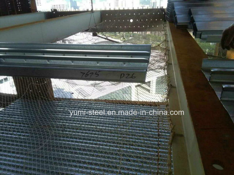 Anti-Seismic Galvanized Steel Metal Floor Decking Sheet for Muti-Layer Building