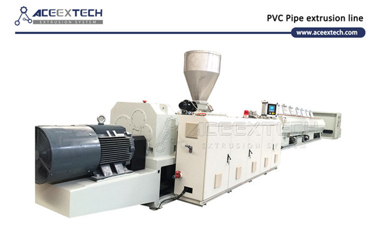 PVC Plastic Pipe Extrusion Machine