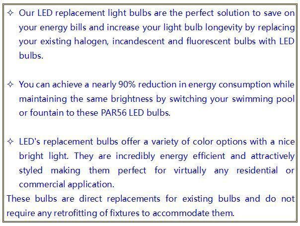 IP68 Waterproof Epoxy Resin Filled Wall Mounted Underwater LED Lights