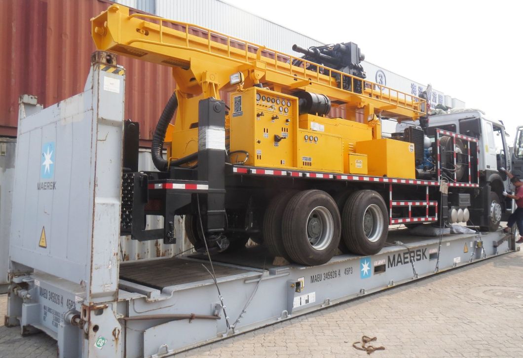Jkcs400 400m Deep Hydraulic Truck Mounted Water Well Drilling Rig Machine for Farm Watering