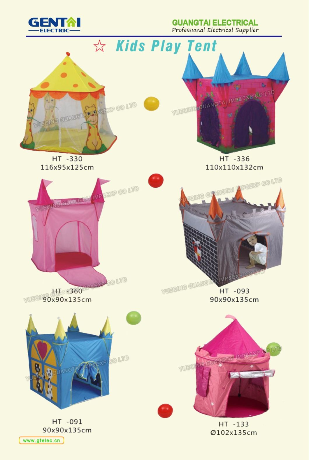 Hot Selling Kids Play Tent with Low Price