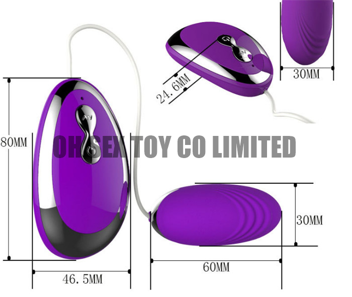 20 Speed Silicone Remote Control Vibrating Egg Sex Toy