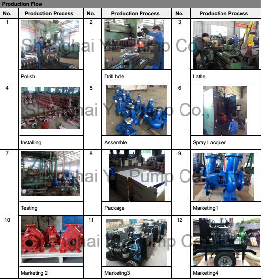 Ss304 Material Single Suction Centrifugal Sea Water Pump