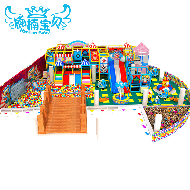 Manufacture Customeized Indoor Construction Soft Play Center