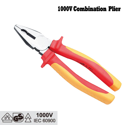 1000V VDE Combination Plier with TPR Handle