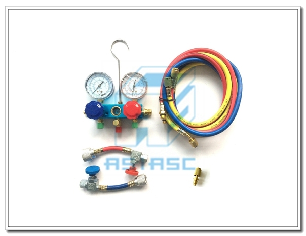 Complete R-134A Manifold Gauge Set