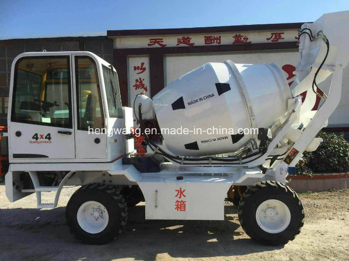 Mini Self Loading Mobile Hydraulic Diesel Concrete Mixer Truck