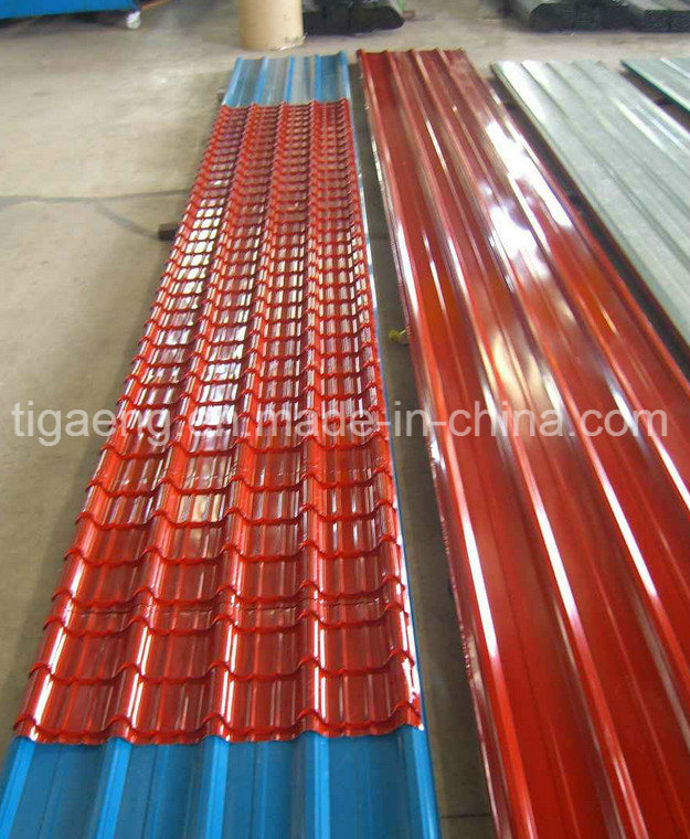 Zinc Coated Steel Sheet / Anti Corrossion PPGI/PPGL Roofing Tiles