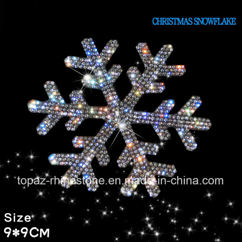 Crystal Sticker Self Adhesive Snowflake Czech Crystal Car Sticker 3D Car Accessories (TP-sonwflacke)