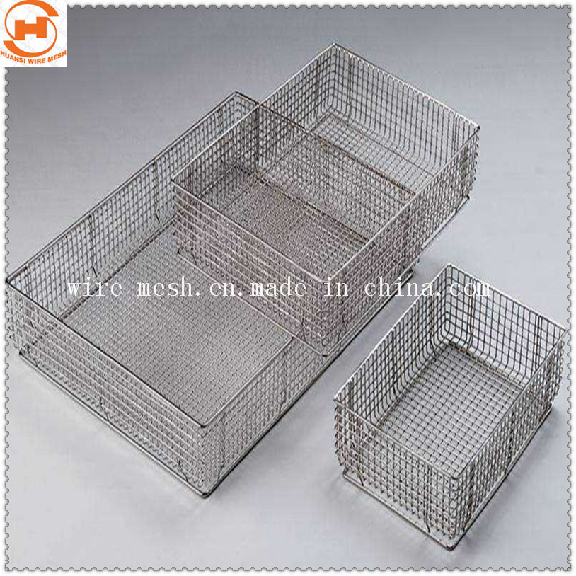 Stainless Steel Wire Mesh Basket for Food Basket/ Kitchen Basket