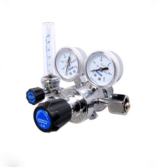 Cheaper Price Dual Stage Regulator with Flow Meter