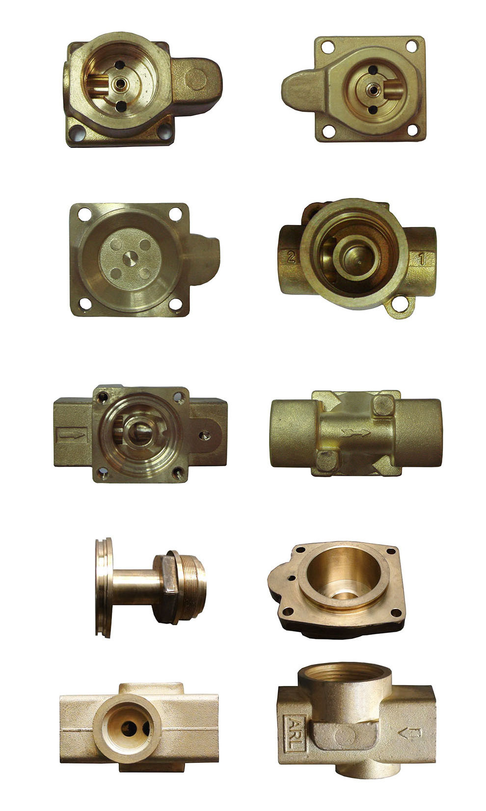 Forged Brass Valve Parts with CNC Machining