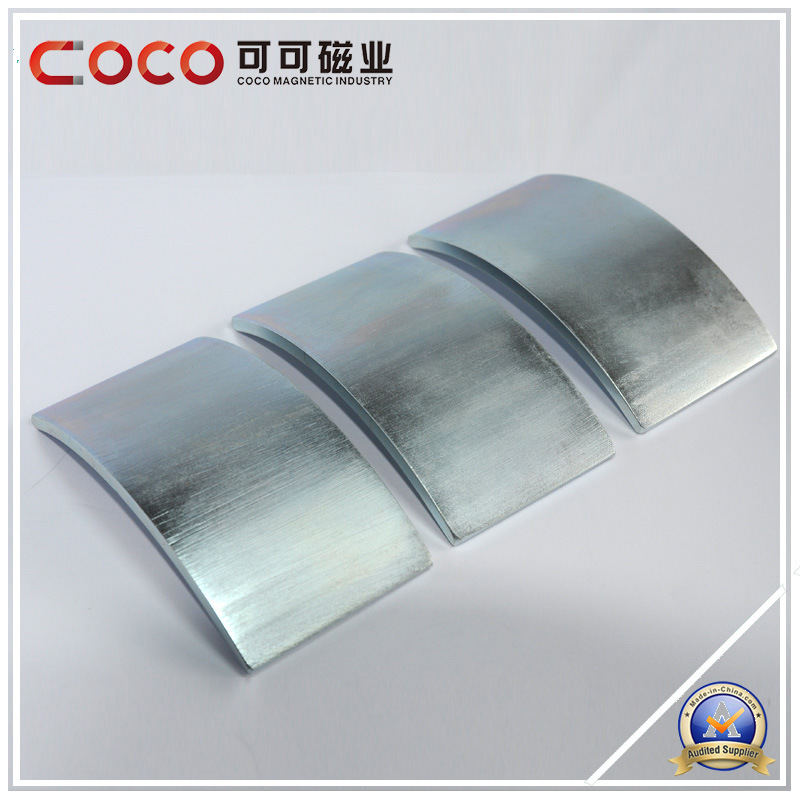 Strong Permanent Arc Motor Magnet