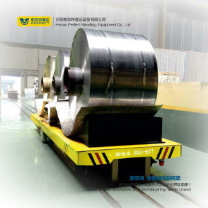 100 Ton Capacity Aluminum Coil Transfer Cart for Steel Industry