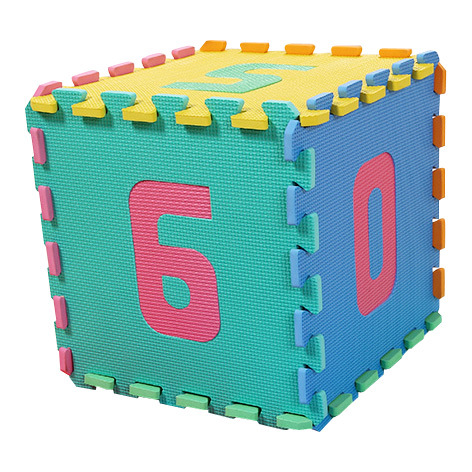 Eco-Friendly EVA Foam Puzzle Mats Cutting Letters and Numbers Tiles for Kids Learning Floor