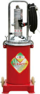 High Volume Manual Lubricator Bucket Lubrication Pump Hand Operated Greaser - 10L