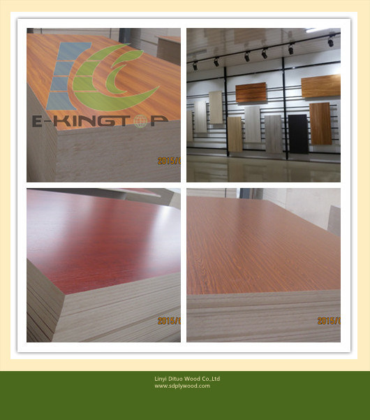 MDF Laminated Melamine Paper for Furniture for South East Asia